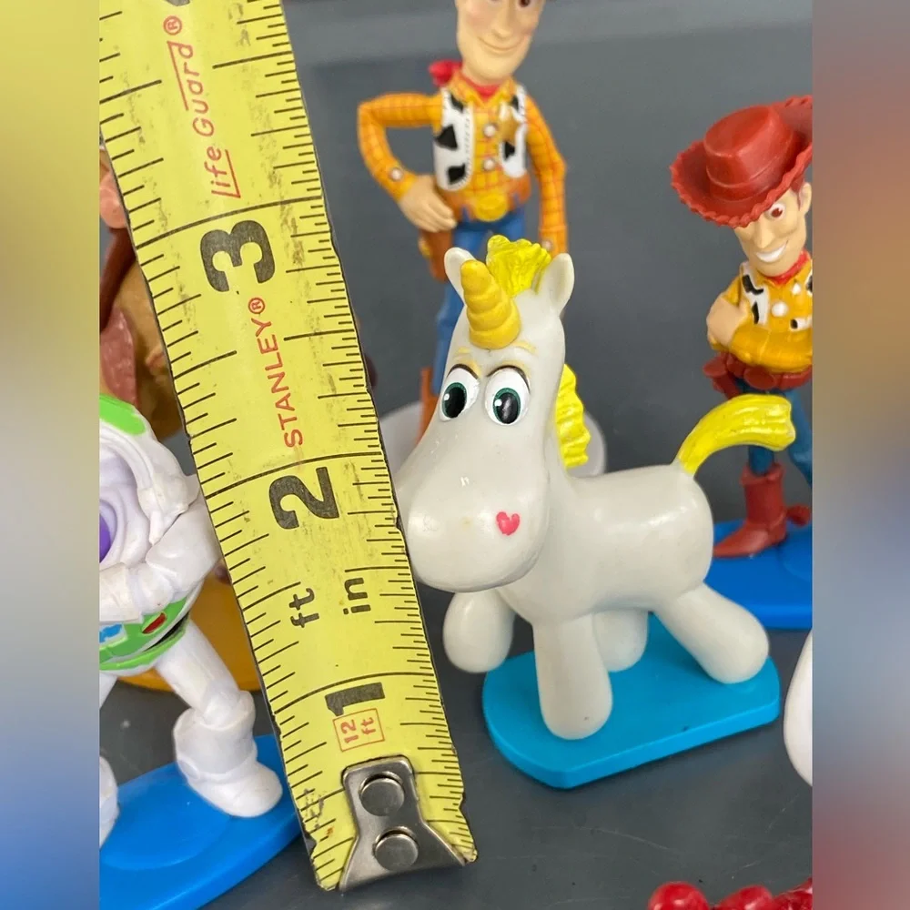 Large Lot 11 Disney Collection Toy Story 3 Mini Figure / Cake Topper Buzz Alien